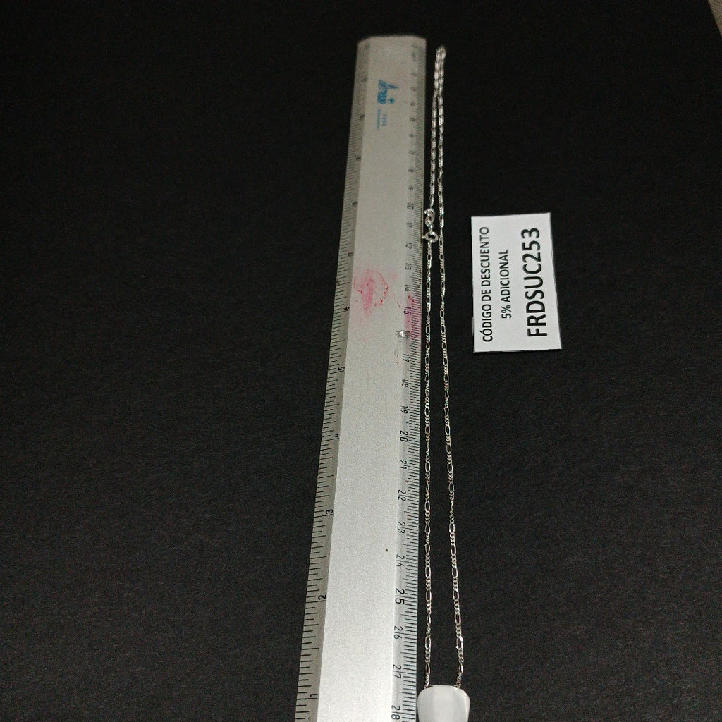 CADENA TEJIDO 3X1 PLATA .925 55 CM 2.4 GR (NUEVO)