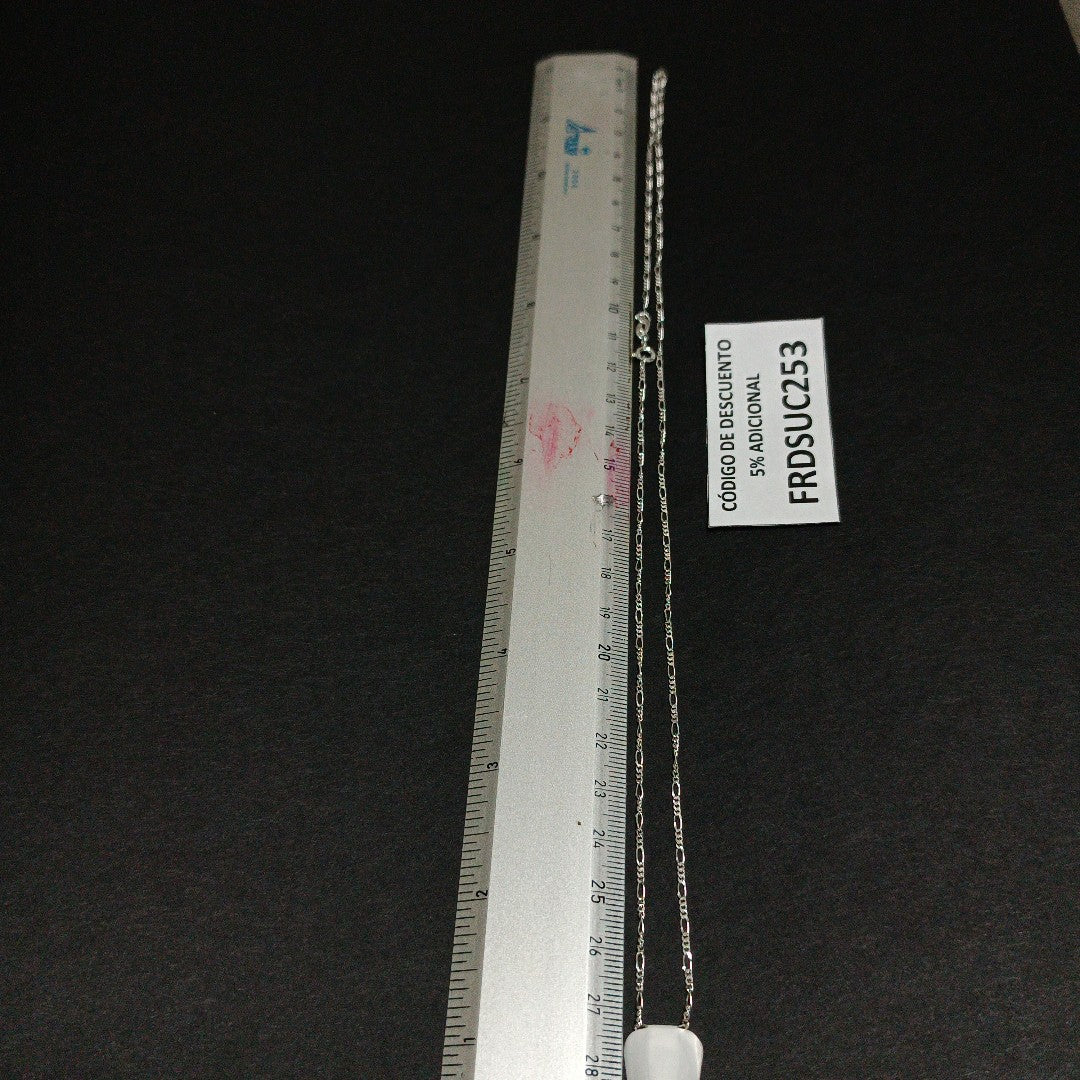 CADENA TEJIDO 3X1 PLATA .925 55 CM 2.4 GR (NUEVO)