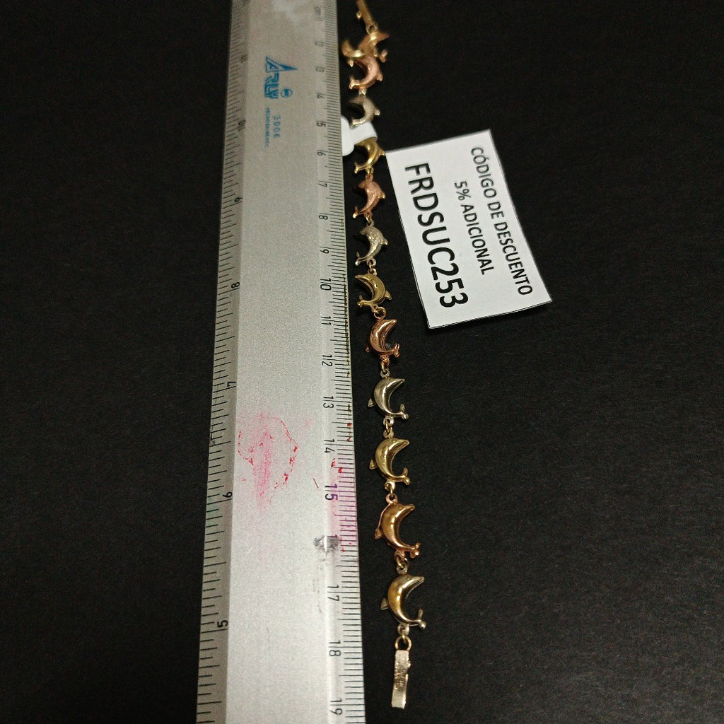 PULSERA ORO 14 K 6.2 GRMS (SEMINUEVO)