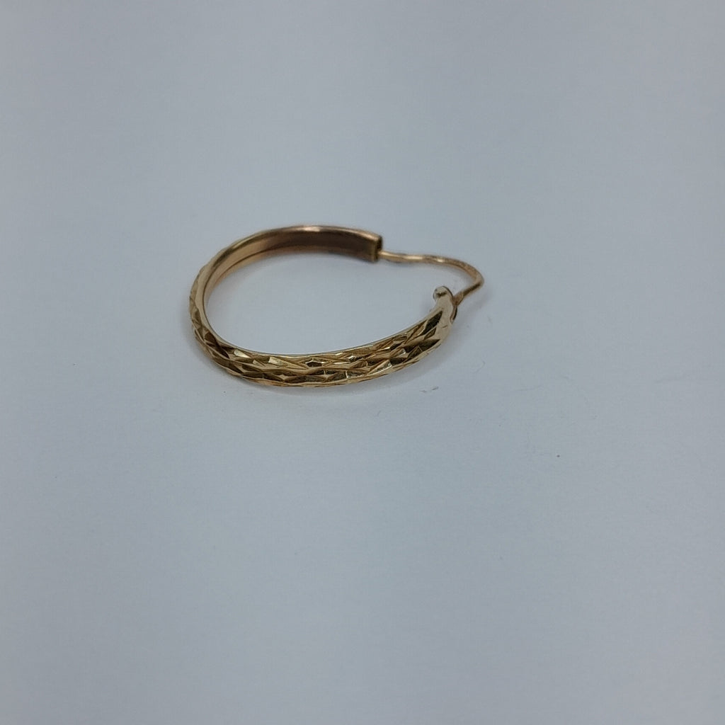 ARRACADAS PAR ORO 10 K 1.4 GRMS (SEMINUEVO)