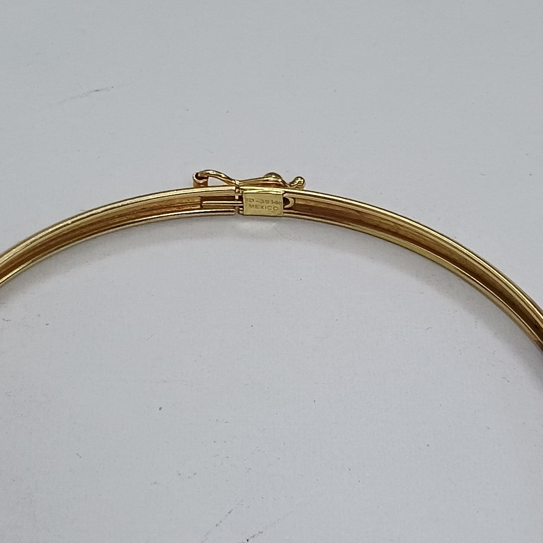 PULSERA RIGIDA ORO 14 K 4,50 GRMS (SEMINUEVO)