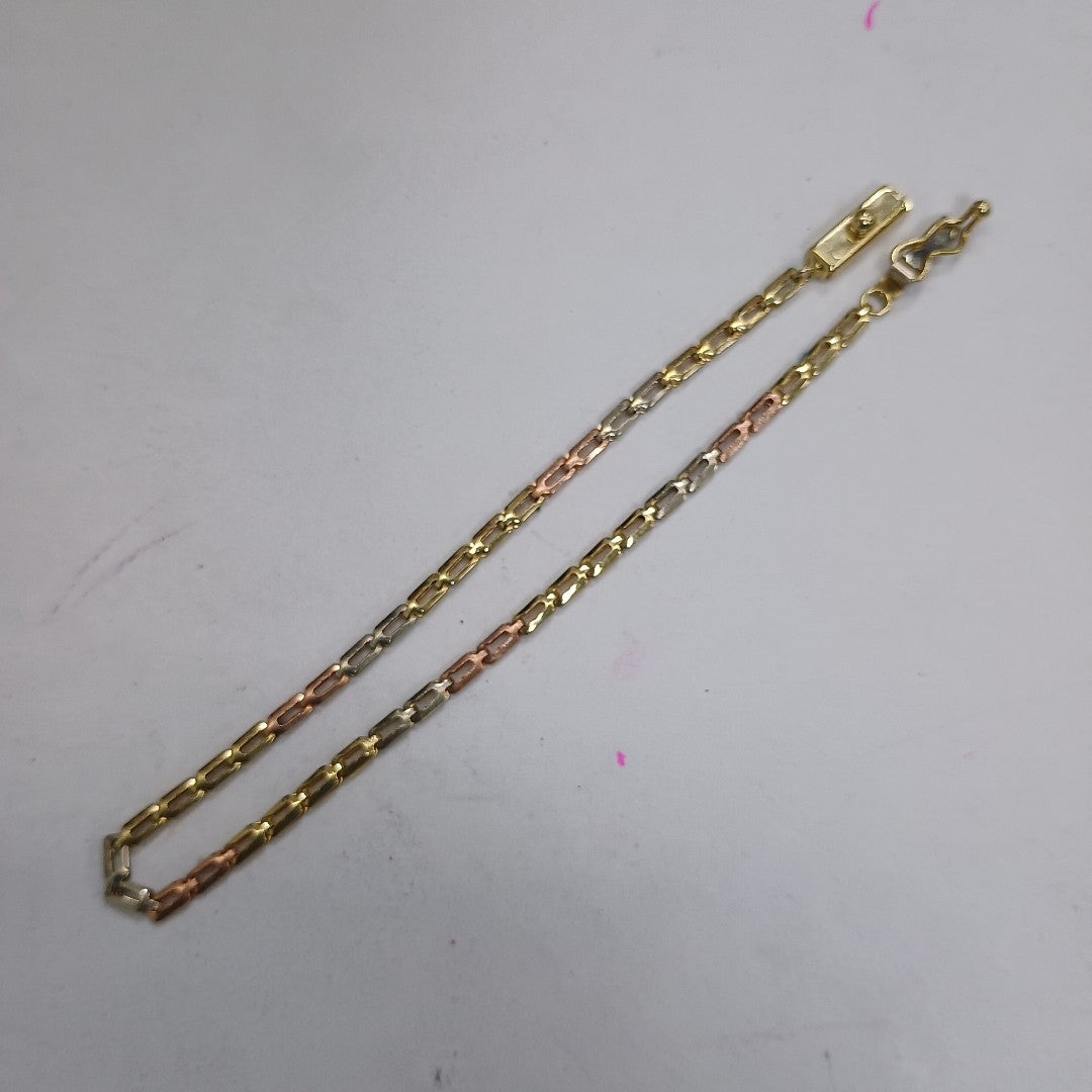 PULSERA ORO 14 K 2.6 GRMS (SEMINUEVO)
