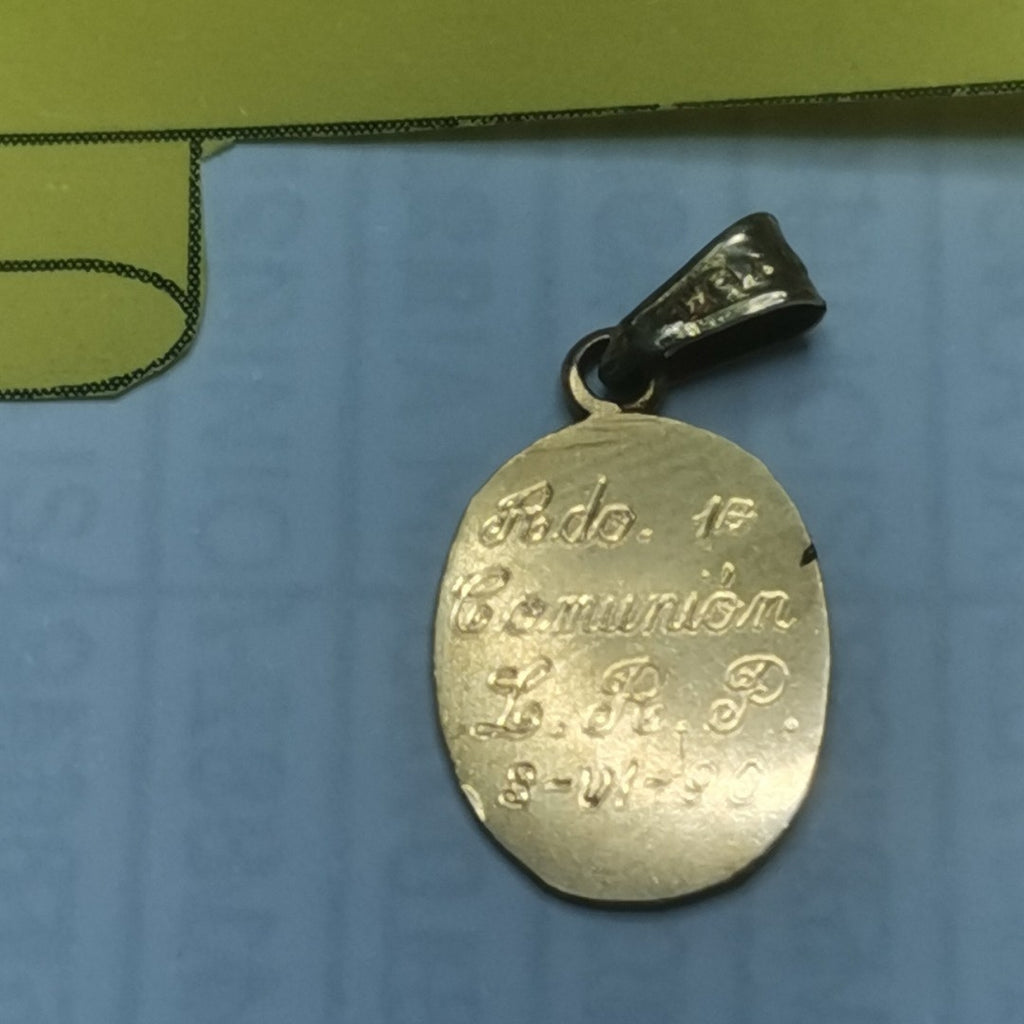 MEDALLA CONMEMORATIVA ORO 14 K 0.9 GRMS (SEMINUEVO)