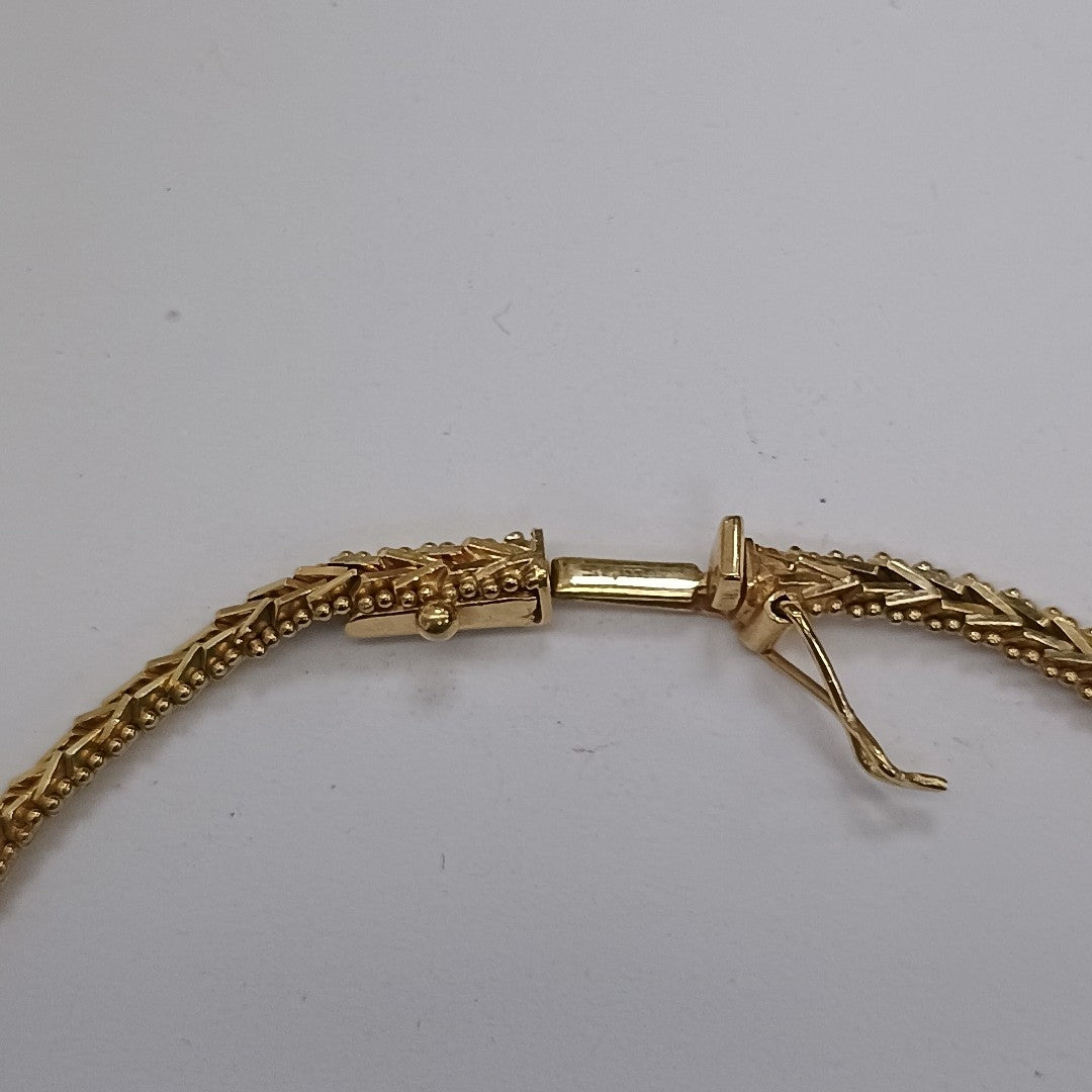 PULSERA ORO 14 K 7.7 GRMS (SEMINUEVO)