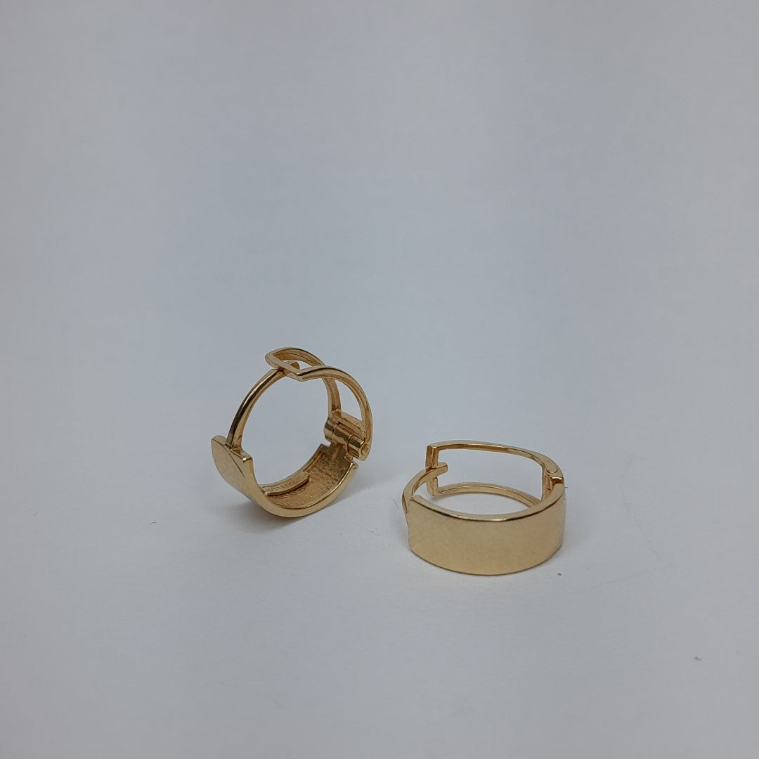 ARRACADAS PAR ORO 14 K 1.8 GRMS (SEMINUEVO)