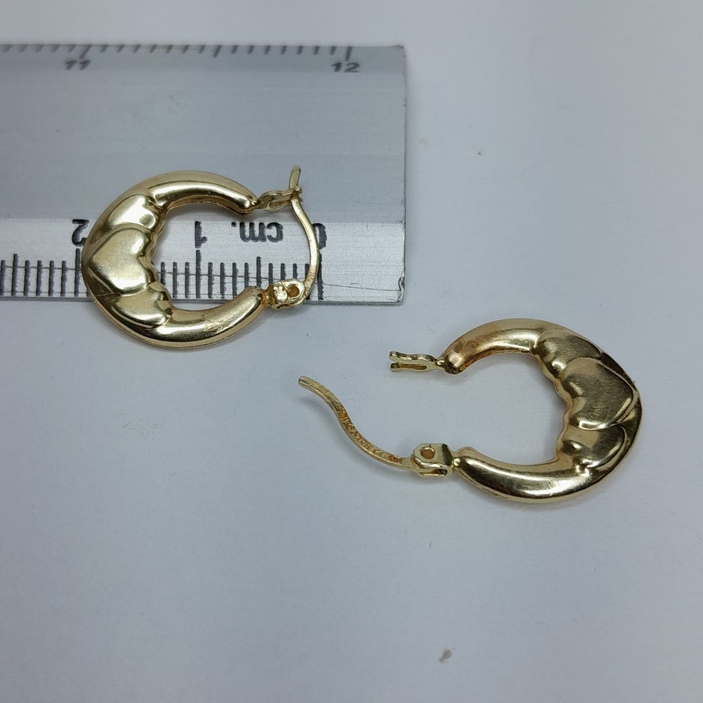 ARETES PAR ORO 14 K 1.8 GRMS (SEMINUEVO)