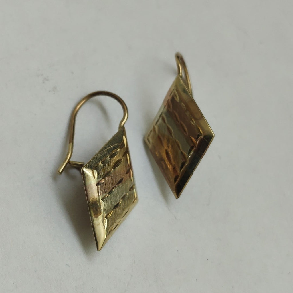 ARETES PAR ORO 10 K 1,20 GRMS (SEMINUEVO)