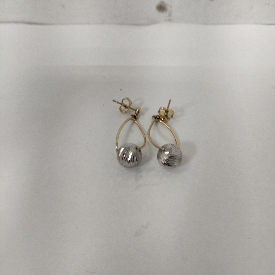 ARETES PAR ORO 10 K 2.6 GRMS (SEMINUEVO)