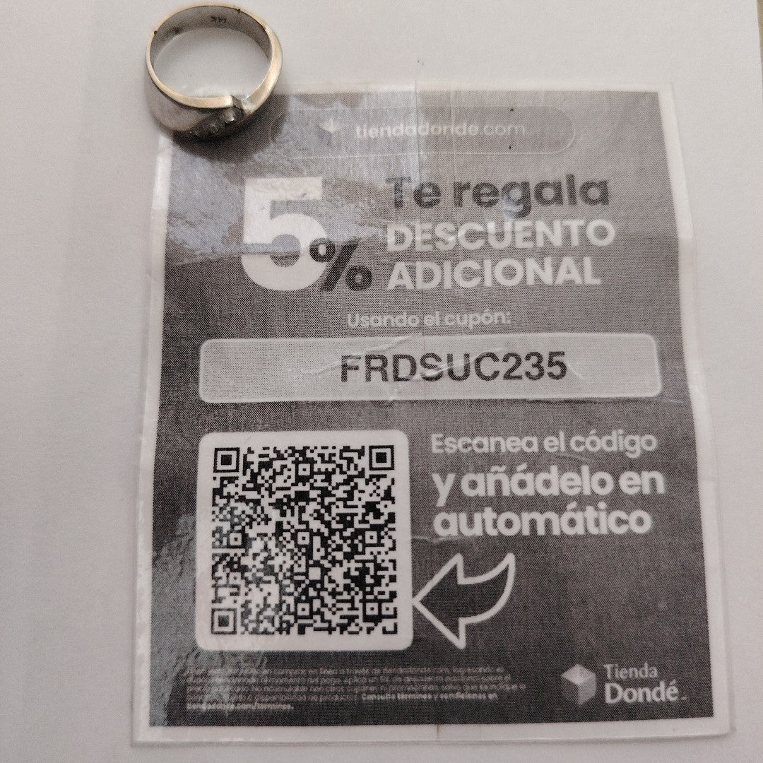 ARGOLLA ORO 14 K 4.4 GRMS (SEMINUEVO)