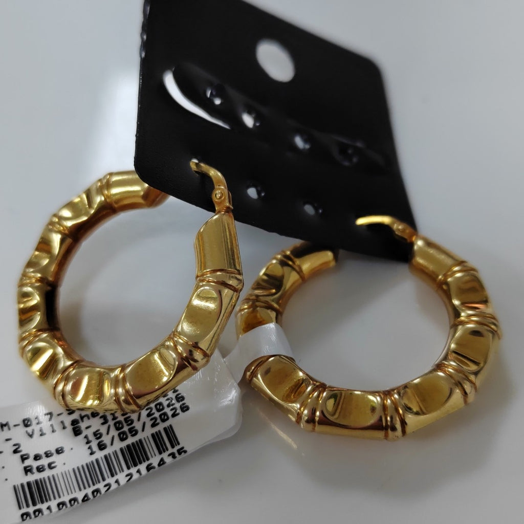 ARETES PAR ORO 14 K 4.9 GRMS (SEMINUEVO)