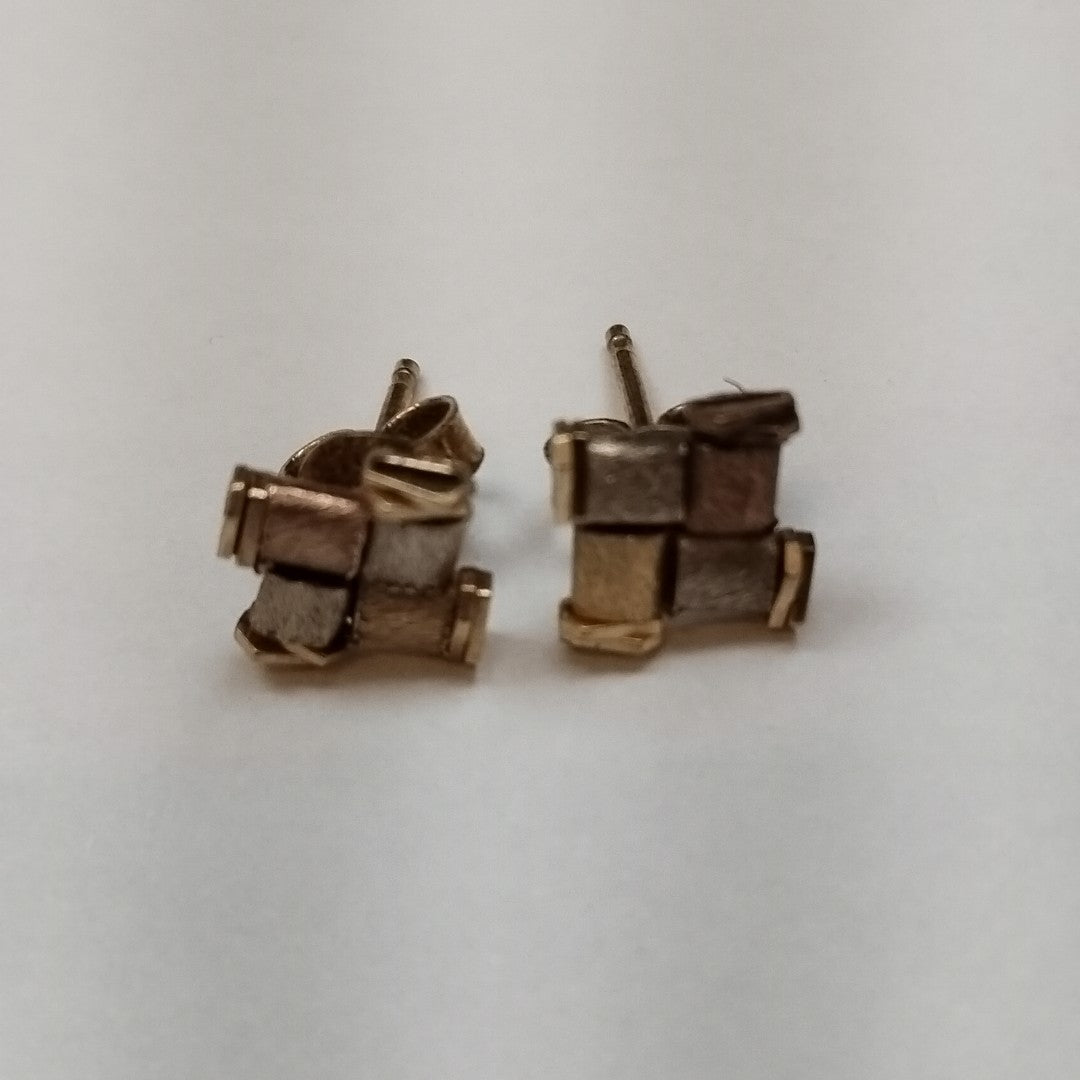 BROQUELES PAR ORO 14 K 1.3 GRMS (SEMINUEVO)