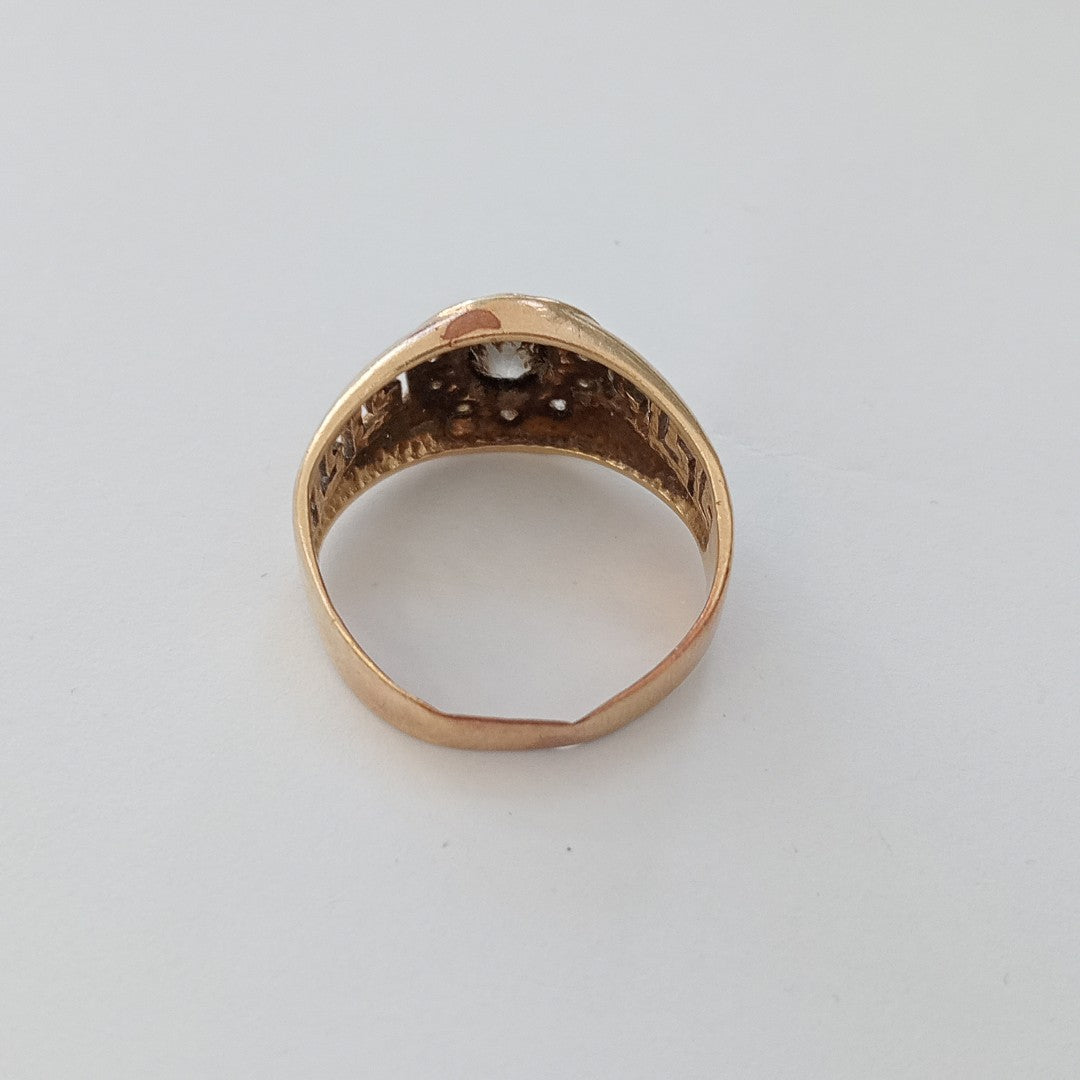 ANILLO ORO 10 K 4.4 GRMS (SEMINUEVO)