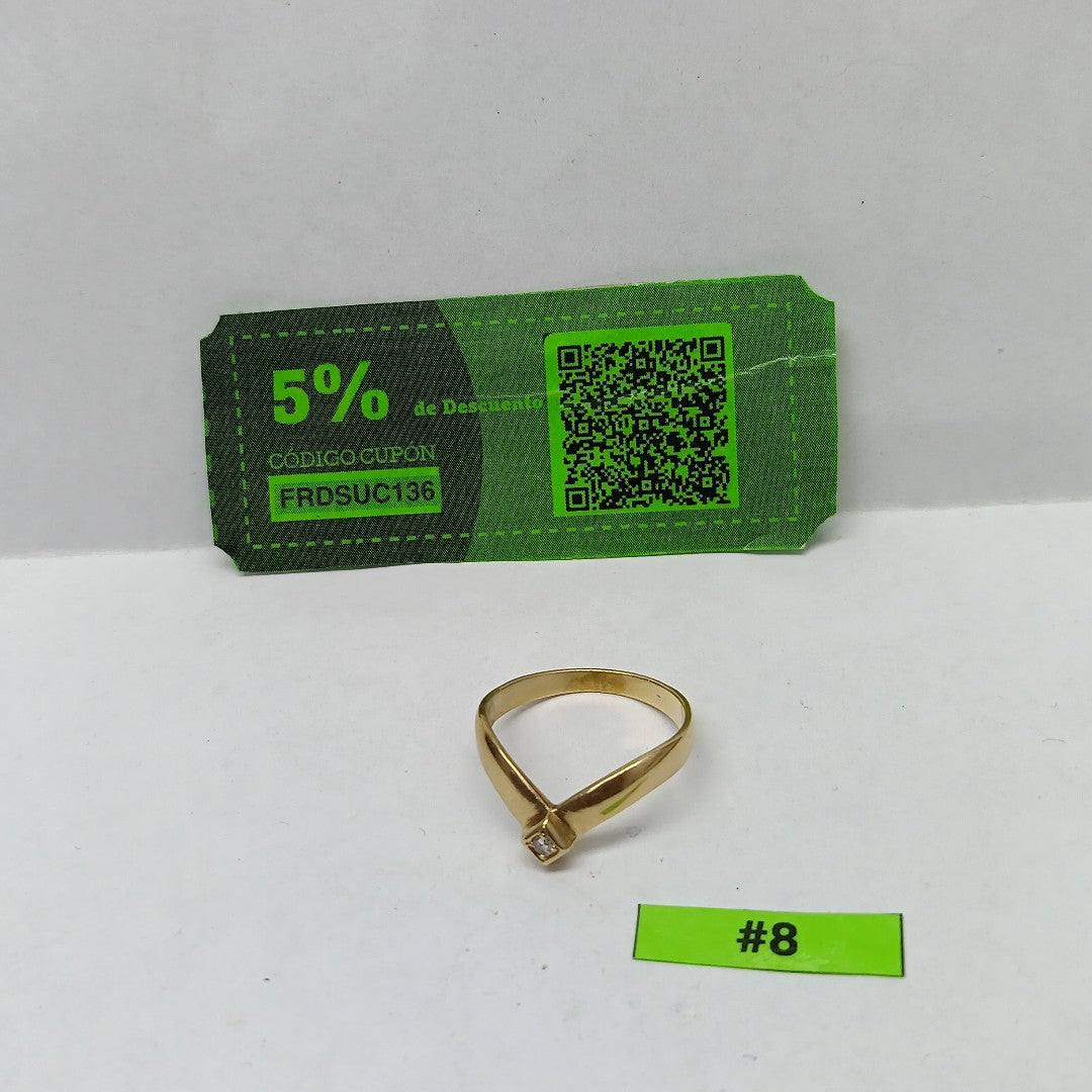 ANILLITO ORO 14 K 2.8 GRMS (SEMINUEVO)