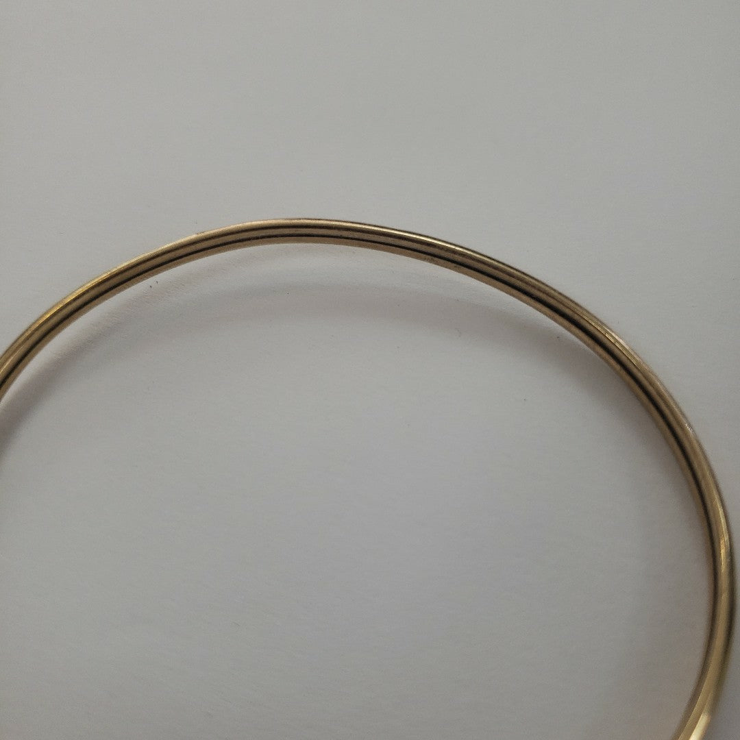 PULSERA RIGIDA ORO 10 K 3.5 GRMS (SEMINUEVO)