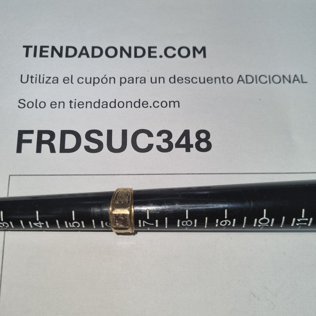 ANILLO DE GRADUACIÓN ORO 14 K 6.9 GRMS (SEMINUEVO)