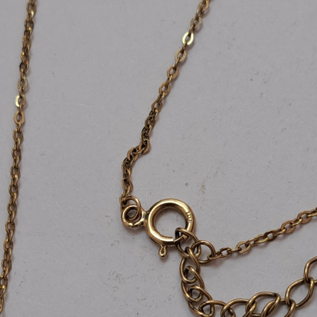 CADENA, DIJE ORO 10 K 1.4 GRMS (SEMINUEVO)
