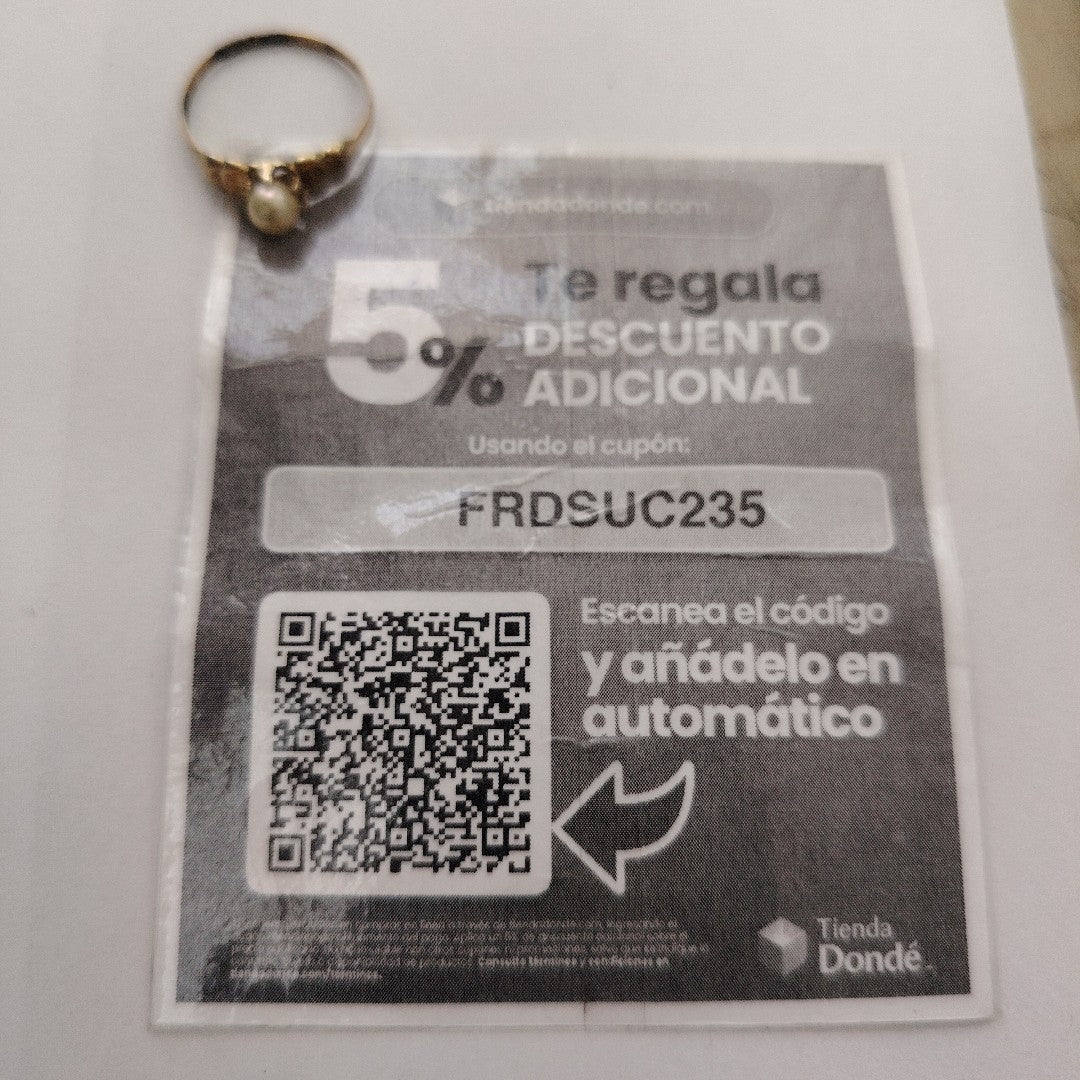 ANILLO ORO 10 K 1,60 GRMS (SEMINUEVO)