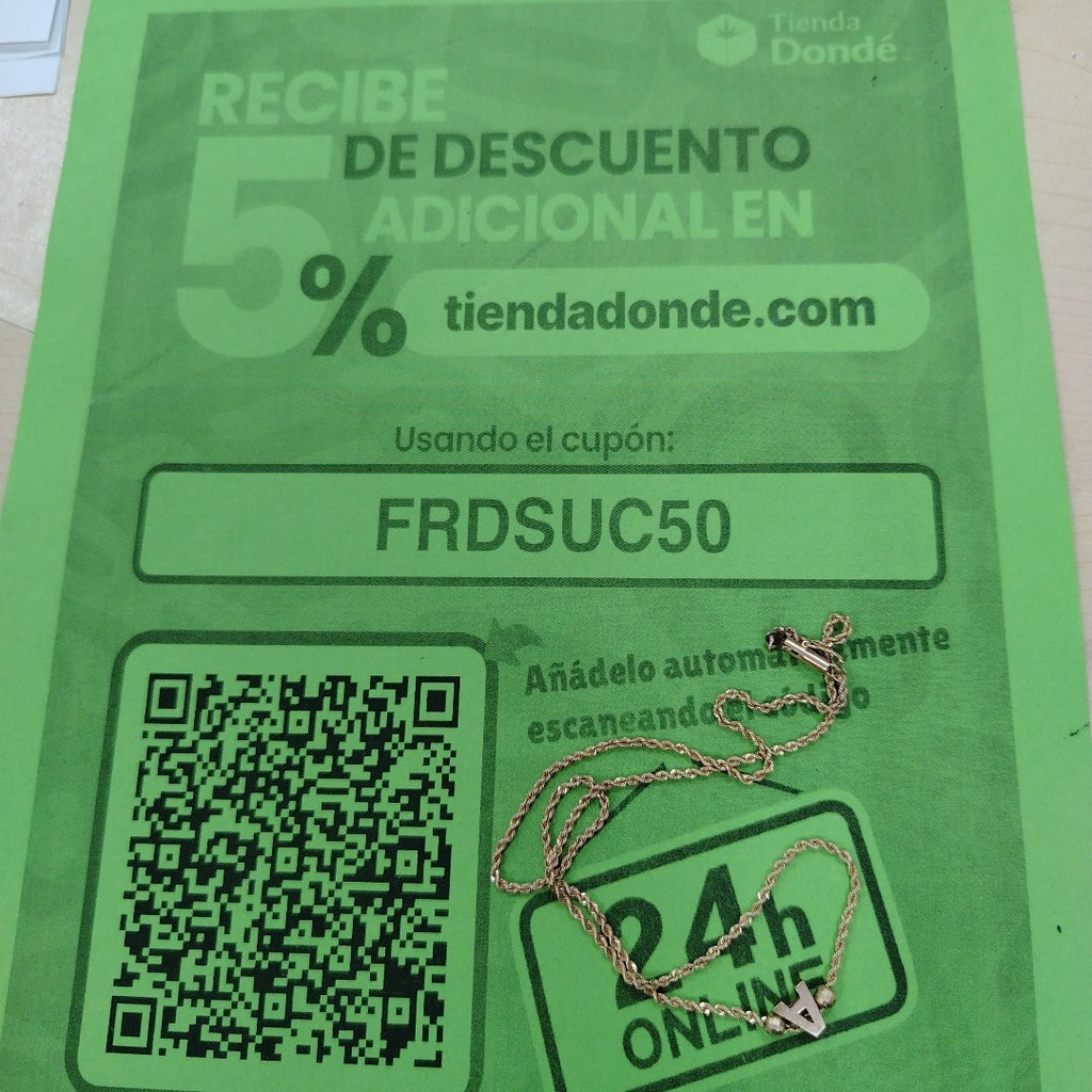 CADENA ORO 14 K 6.6 GRMS (SEMINUEVO)
