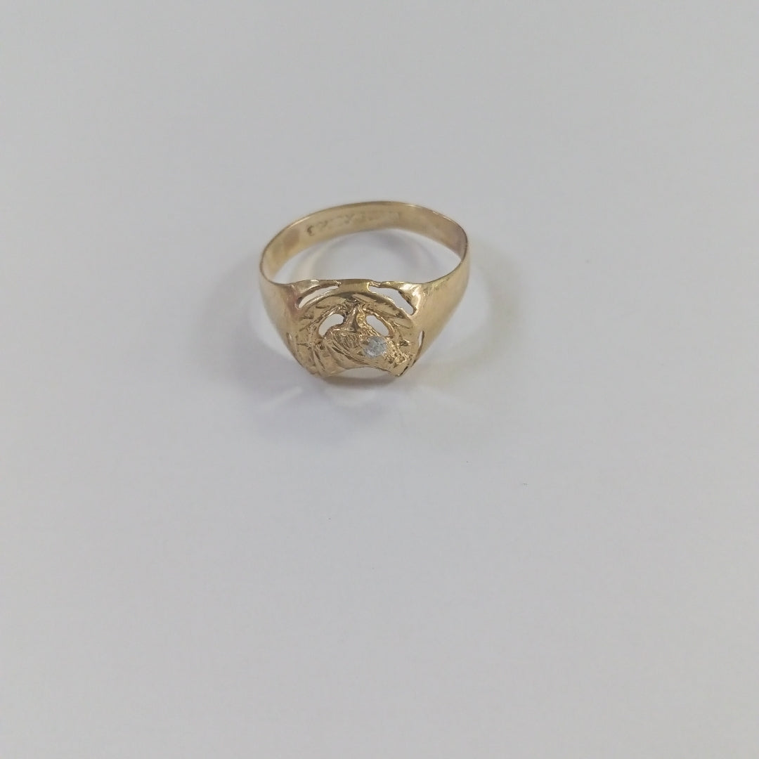 ANILLO ORO 10 K 2,60 GRMS (SEMINUEVO)