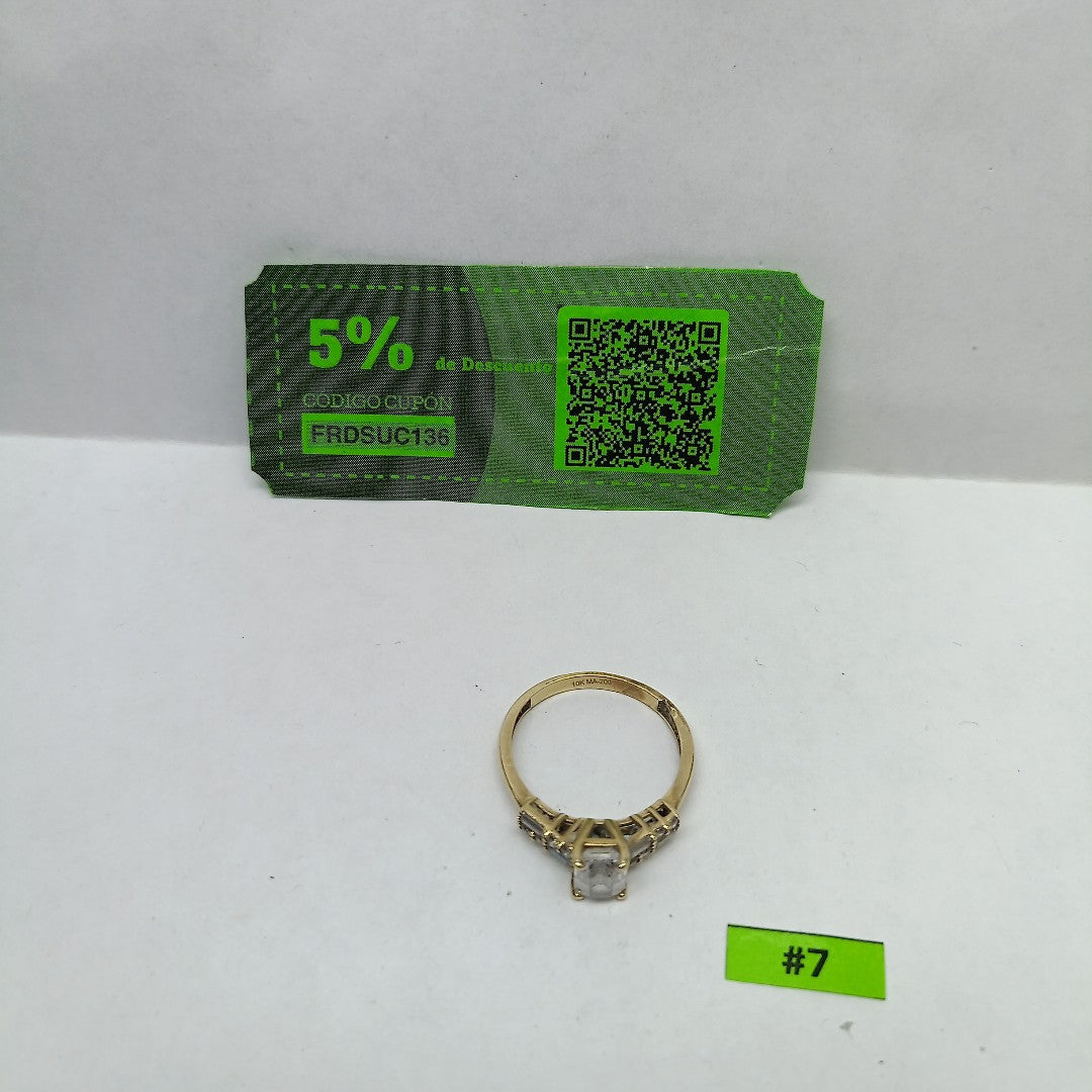 ANILLO ORO 10 K 2,40 GRMS (SEMINUEVO)