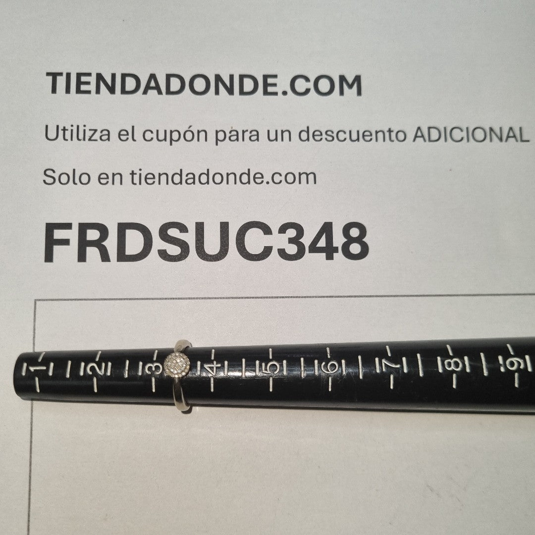 ANILLITO ORO BLANCO 14 K 2,80 GRMS (SEMINUEVO)