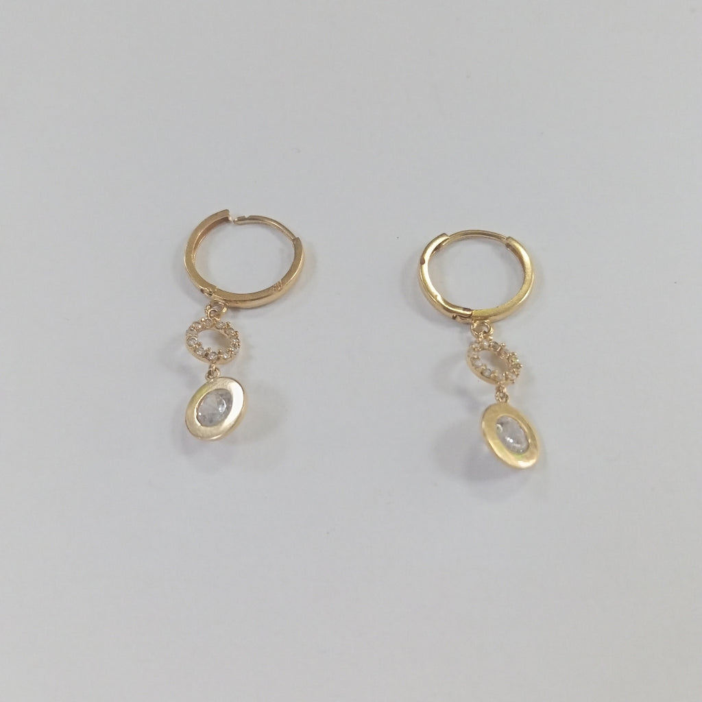 ARETES PAR ORO 10 K 2,20 GRMS (SEMINUEVO)