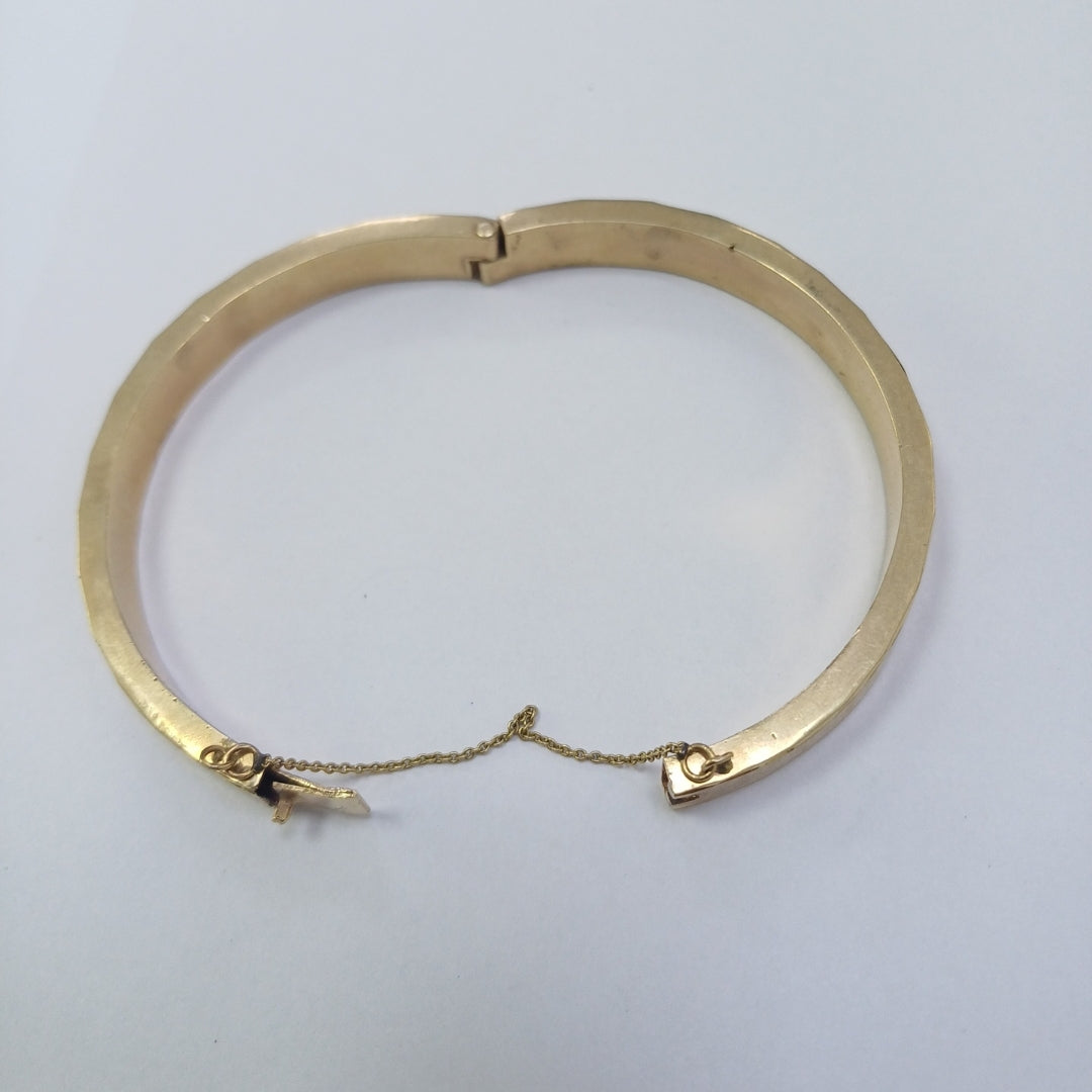 PULSERA RIGIDA ORO 18 K 23,60 GRMS (SEMINUEVO)
