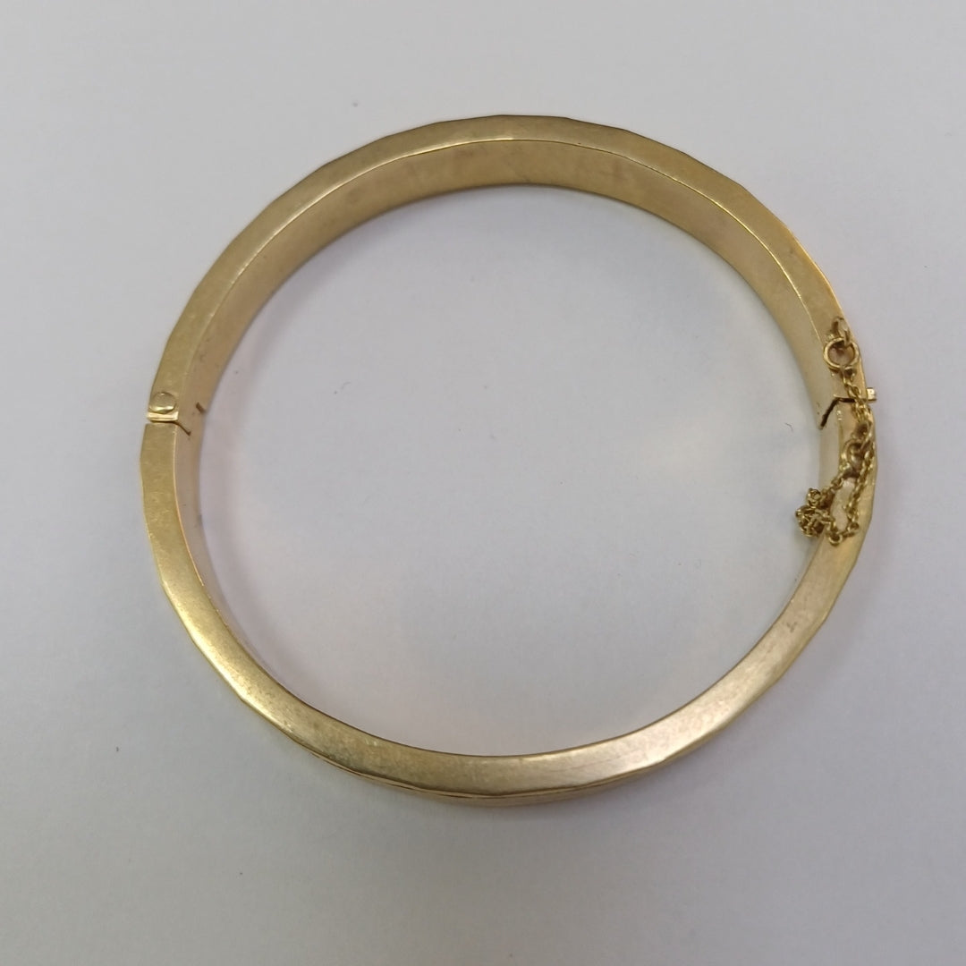 PULSERA RIGIDA ORO 18 K 25,30 GRMS (SEMINUEVO)
