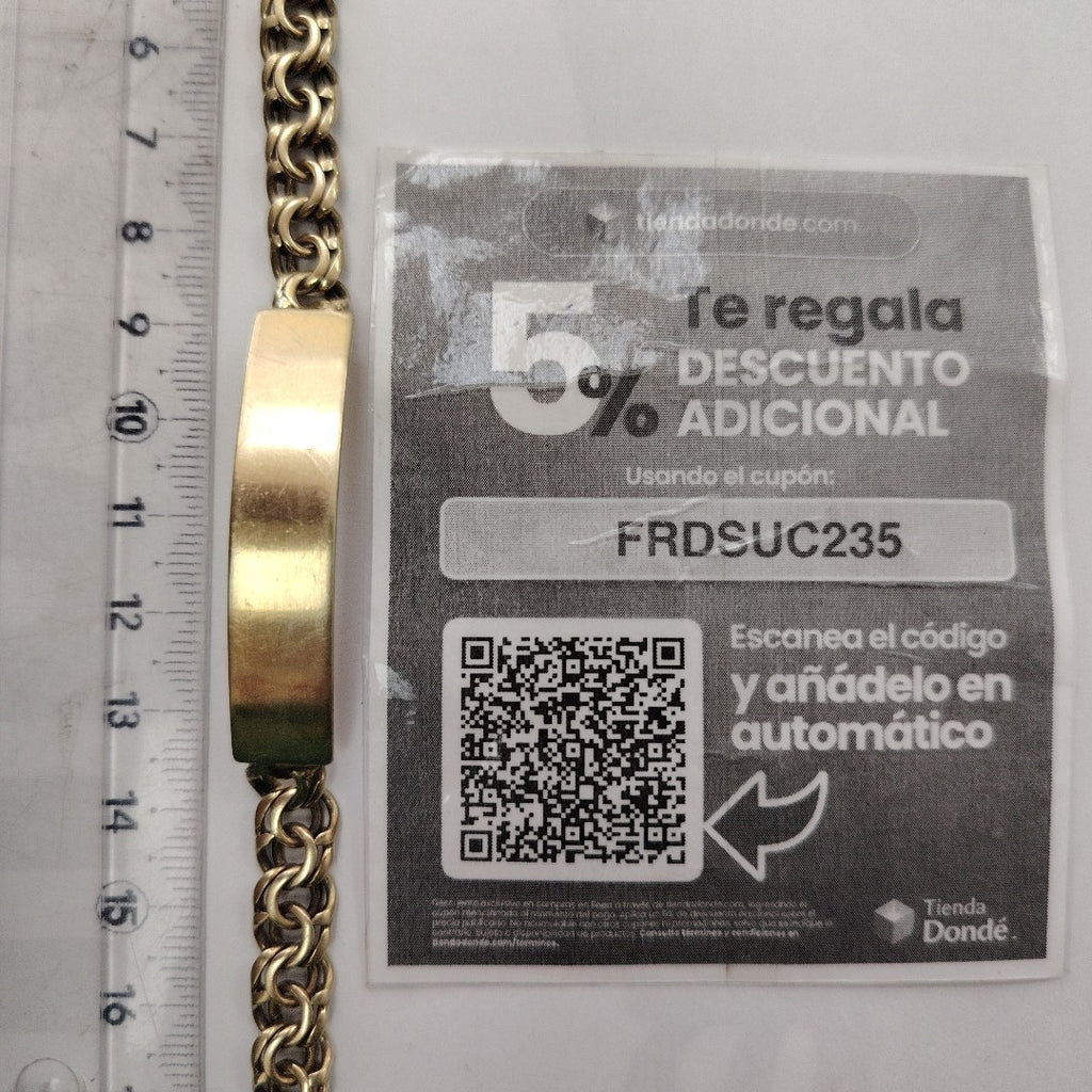 ESCLAVA ORO 10 K 23.9 GRMS (SEMINUEVO)