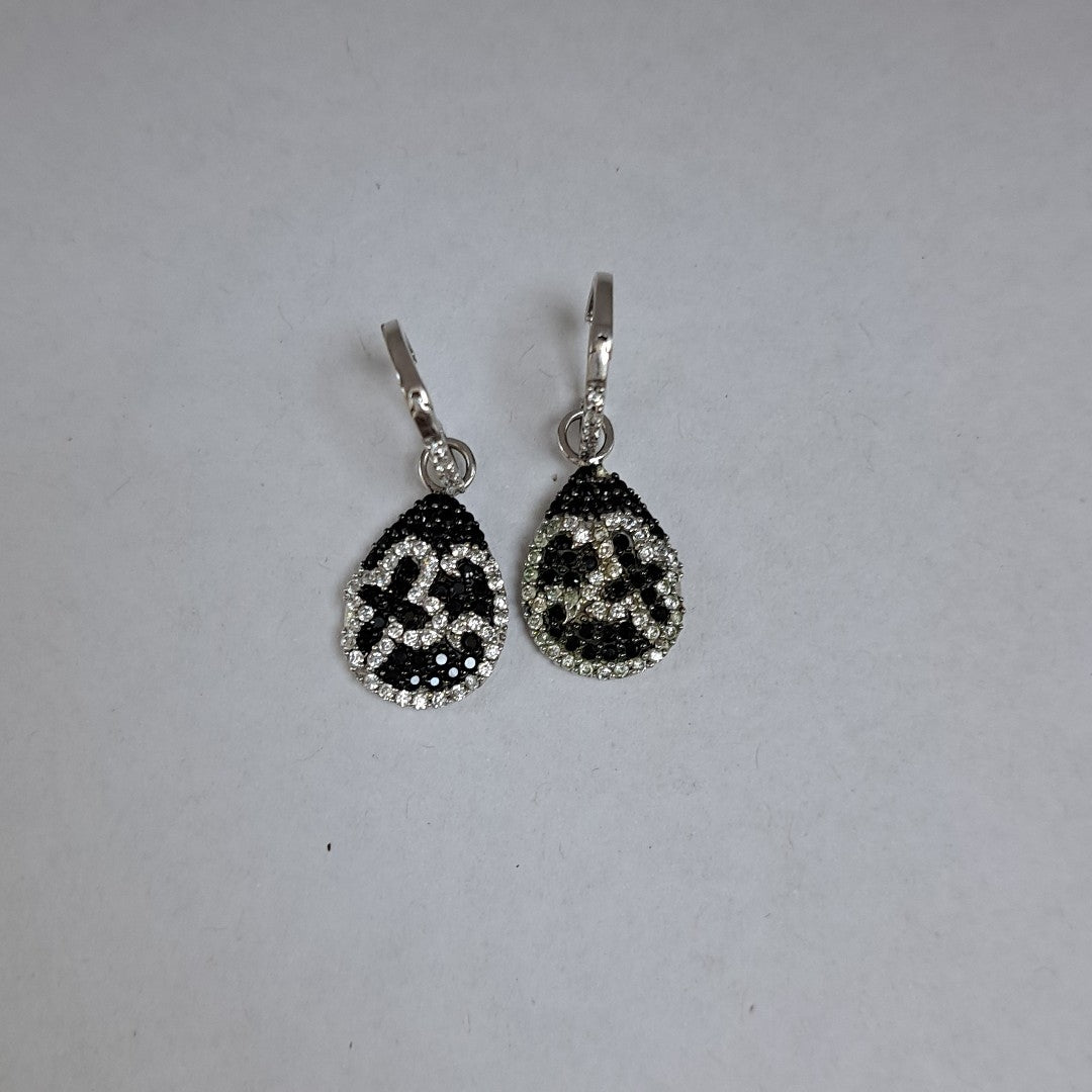 ARETES PAR ORO, ORO BLANCO 14 K 4.2 GRMS (SEMINUEVO)