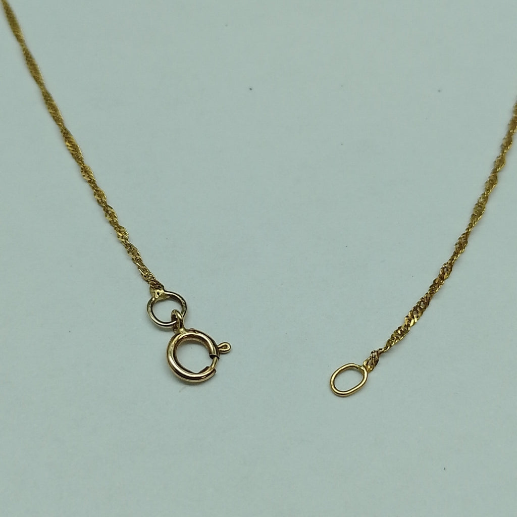 CADENA ORO 10 K 0.9 GRMS (SEMINUEVO)