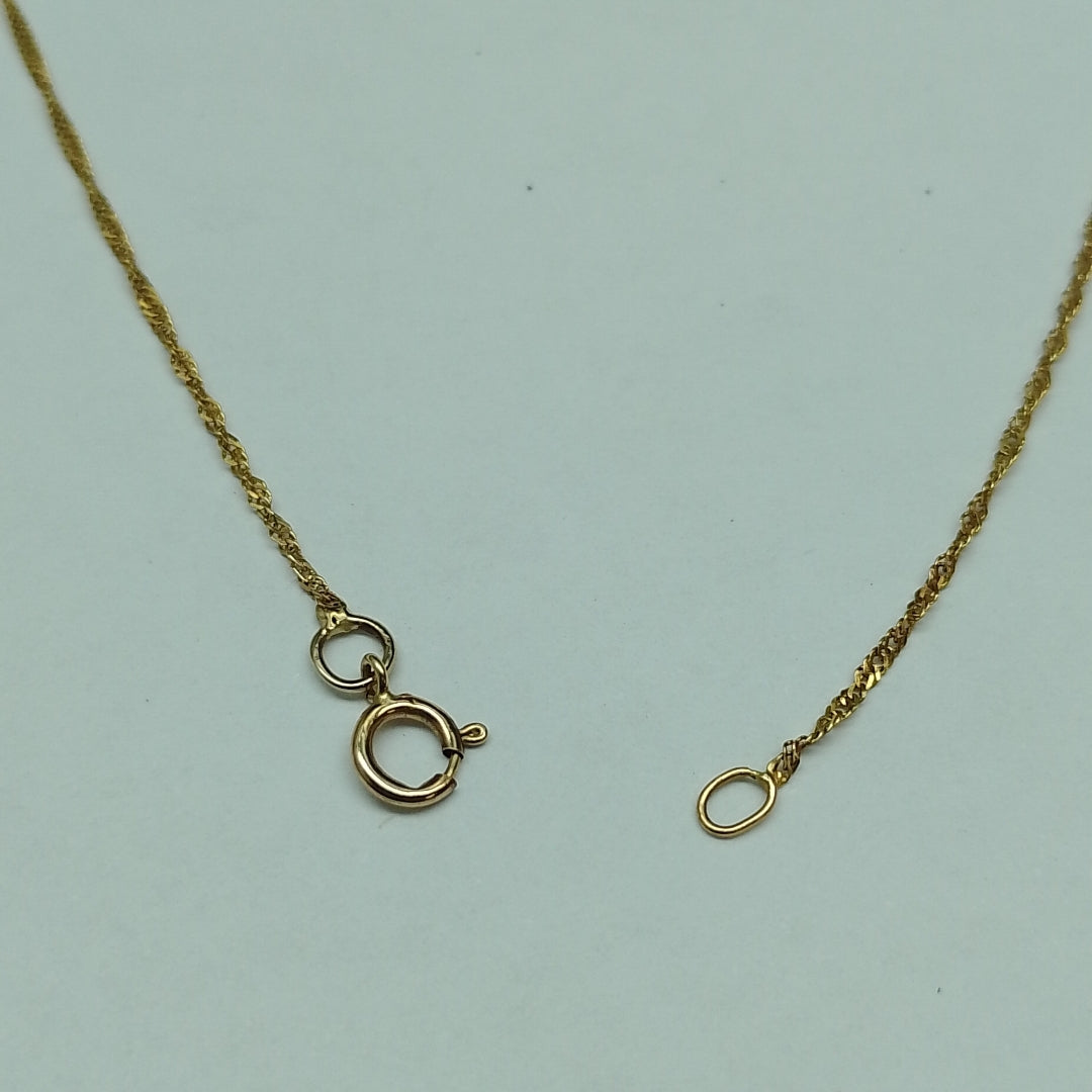 CADENA ORO 10 K 0.9 GRMS (SEMINUEVO)