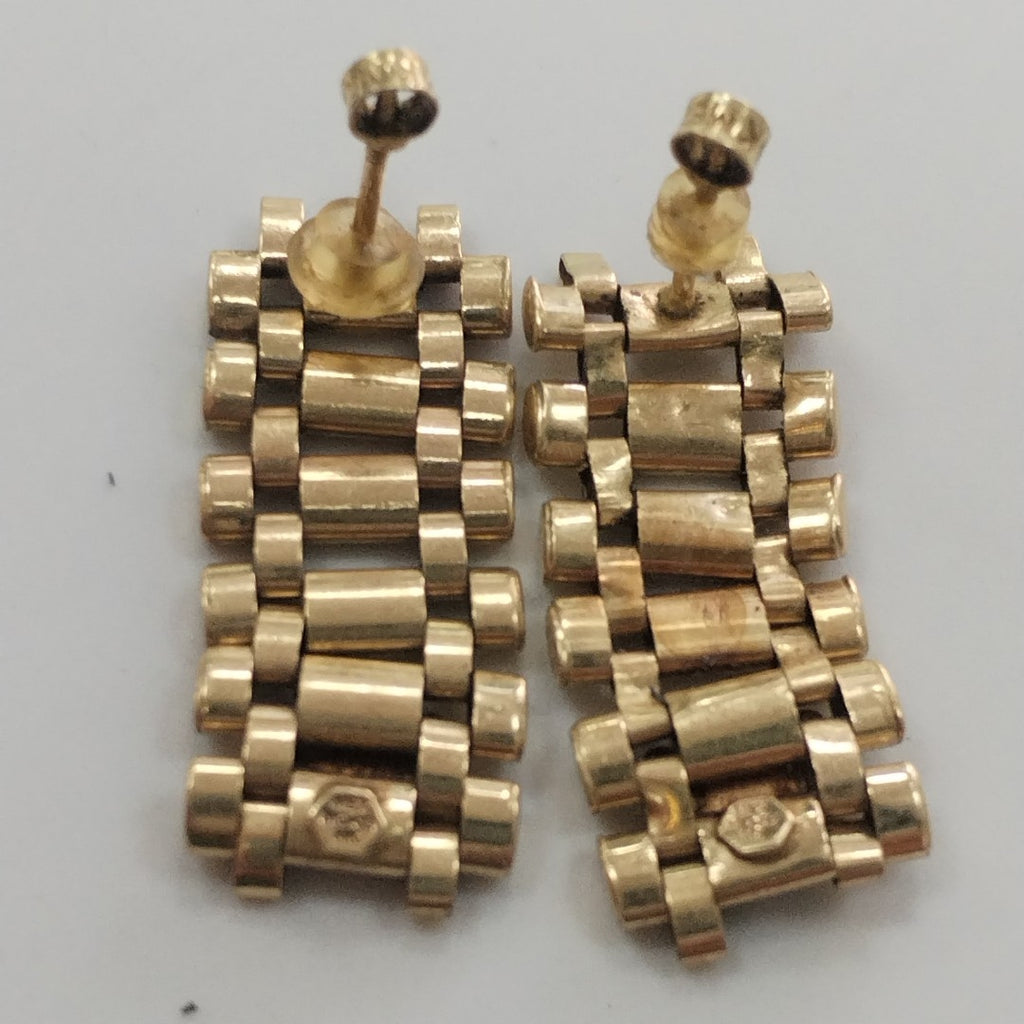 ARETES PAR ORO 14 K 3.9 GRMS (SEMINUEVO)