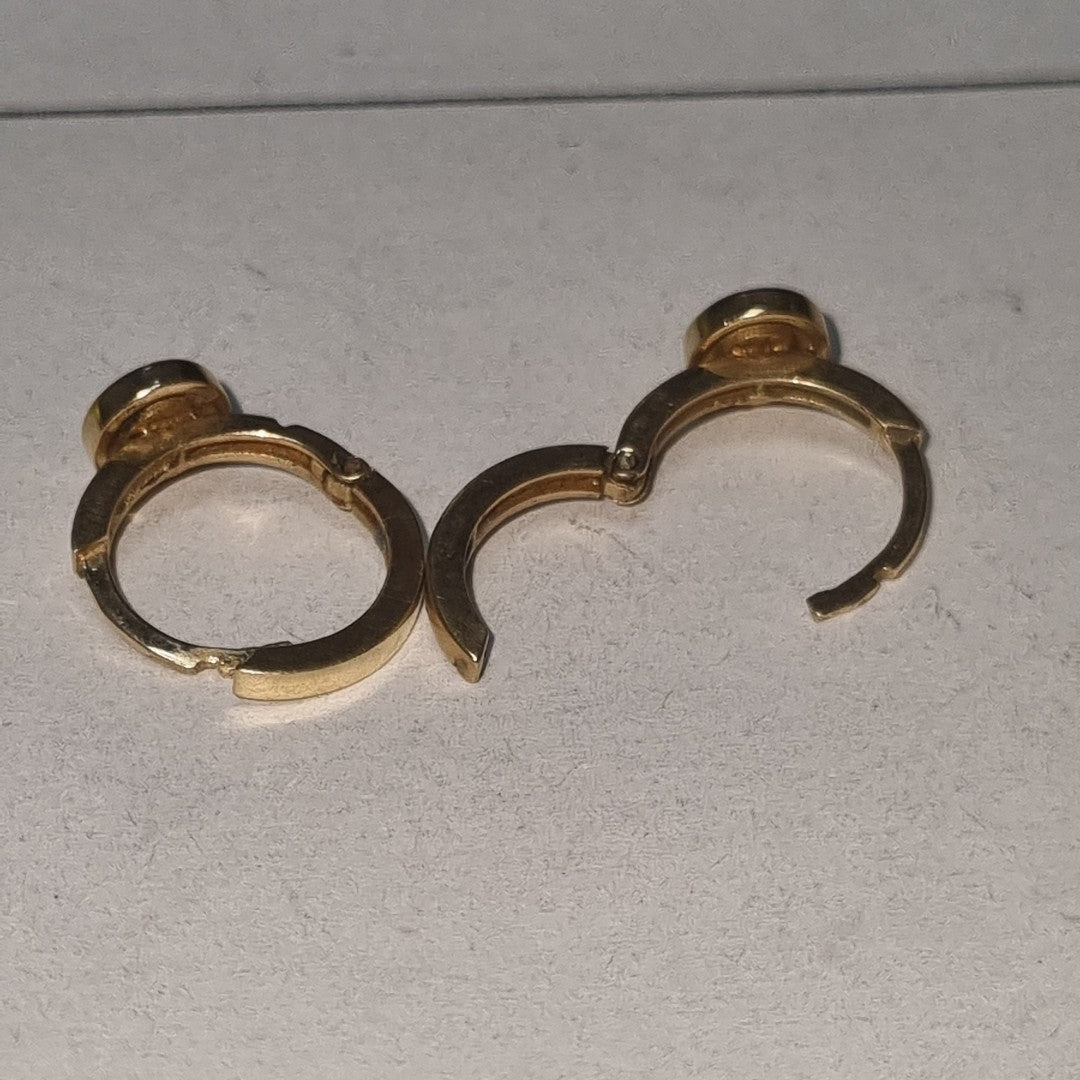 ARETES PAR ORO 14 K 2 GRMS (SEMINUEVO)