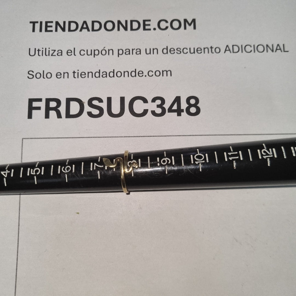 ANILLITO ORO 14 K 1.9 GRMS (SEMINUEVO)