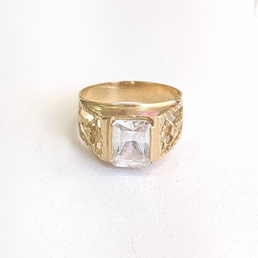 ANILLO ORO 10 K 5 GRMS (SEMINUEVO)