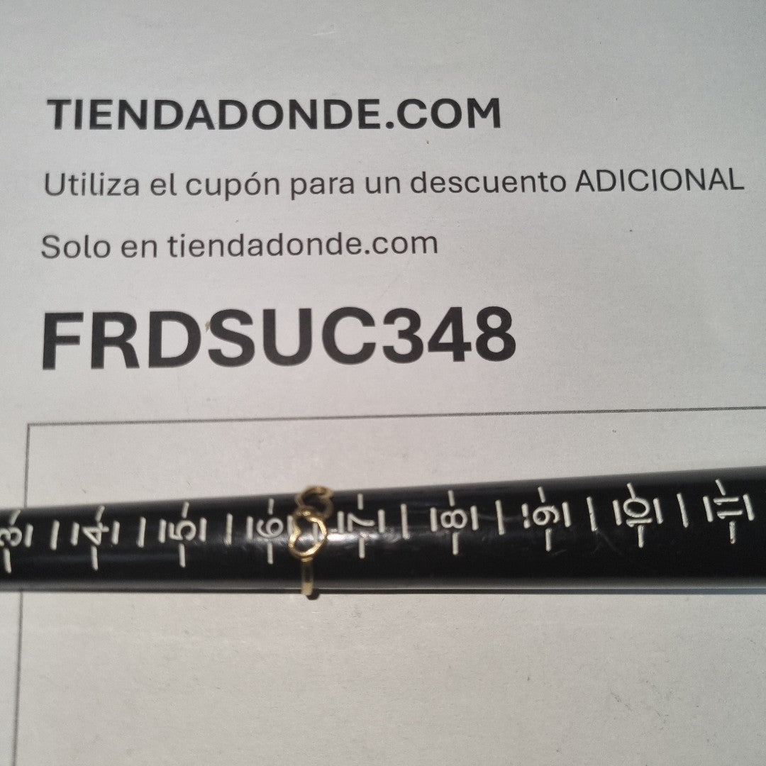 ANILLITO ORO 14 K 1.2 GRMS (SEMINUEVO)