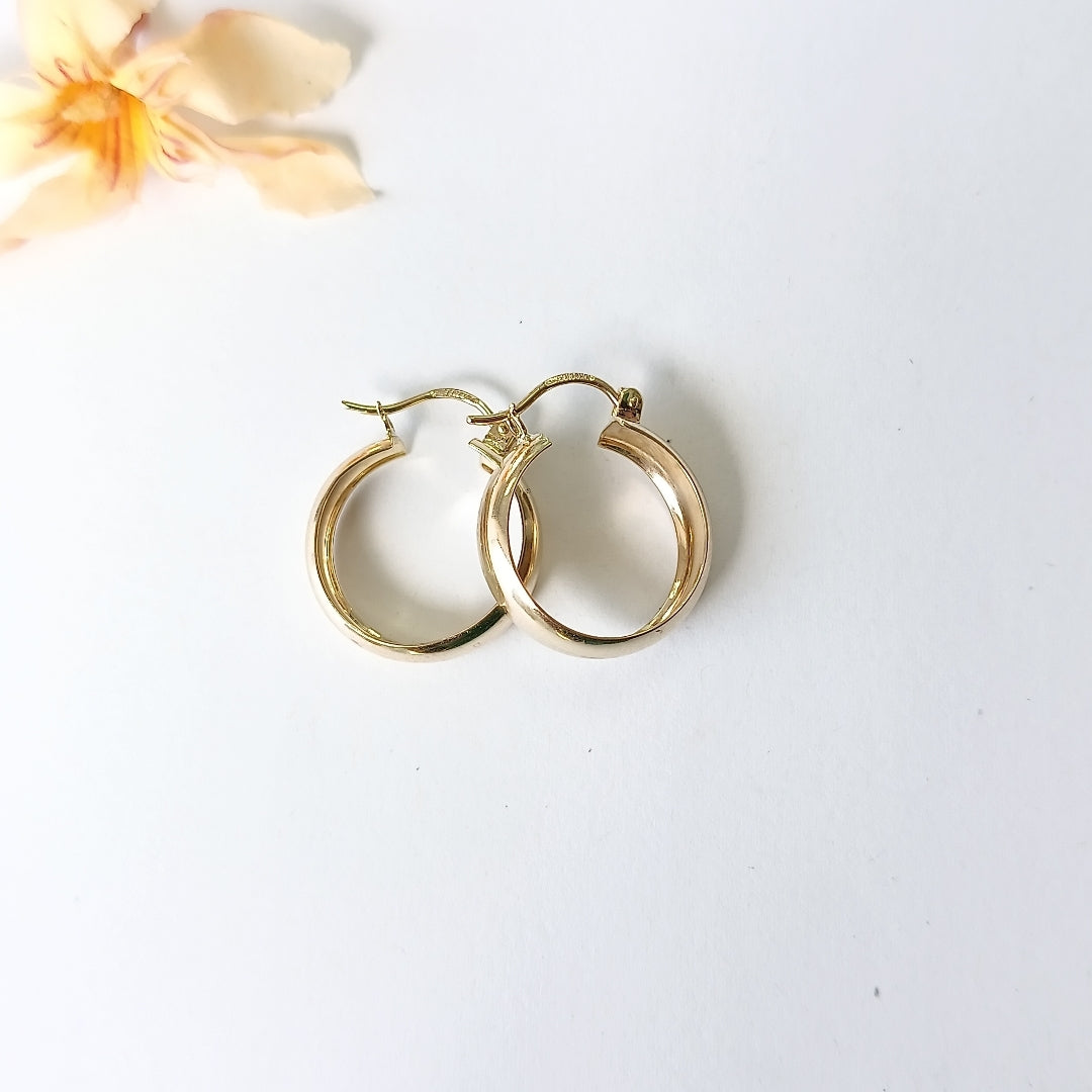 ARETES ARRACADAS ORO 10K 2.5 GR (NUEVO)