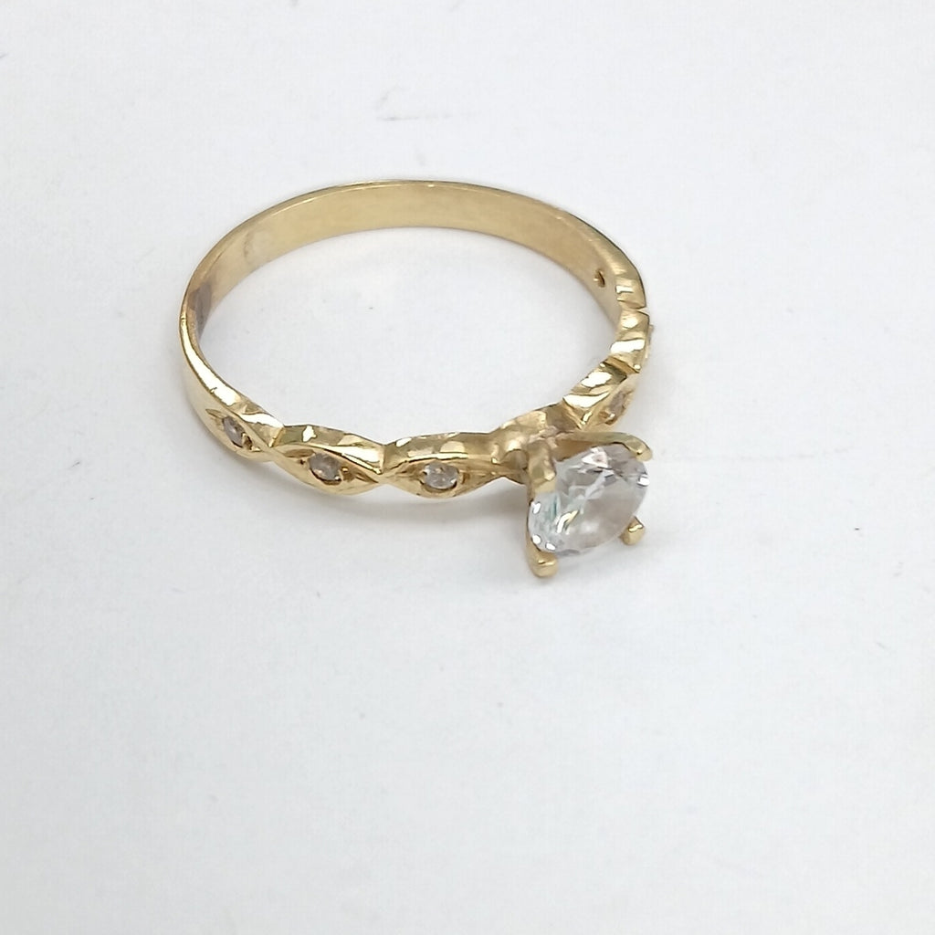 SOLITARIO ORO 14 K 2.4 GRMS (SEMINUEVO)
