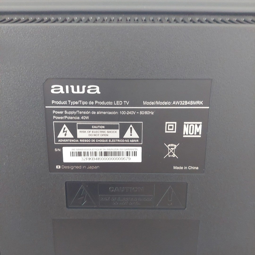 PANTALLA AIWA AW32B4SMRK 32 " LED HD