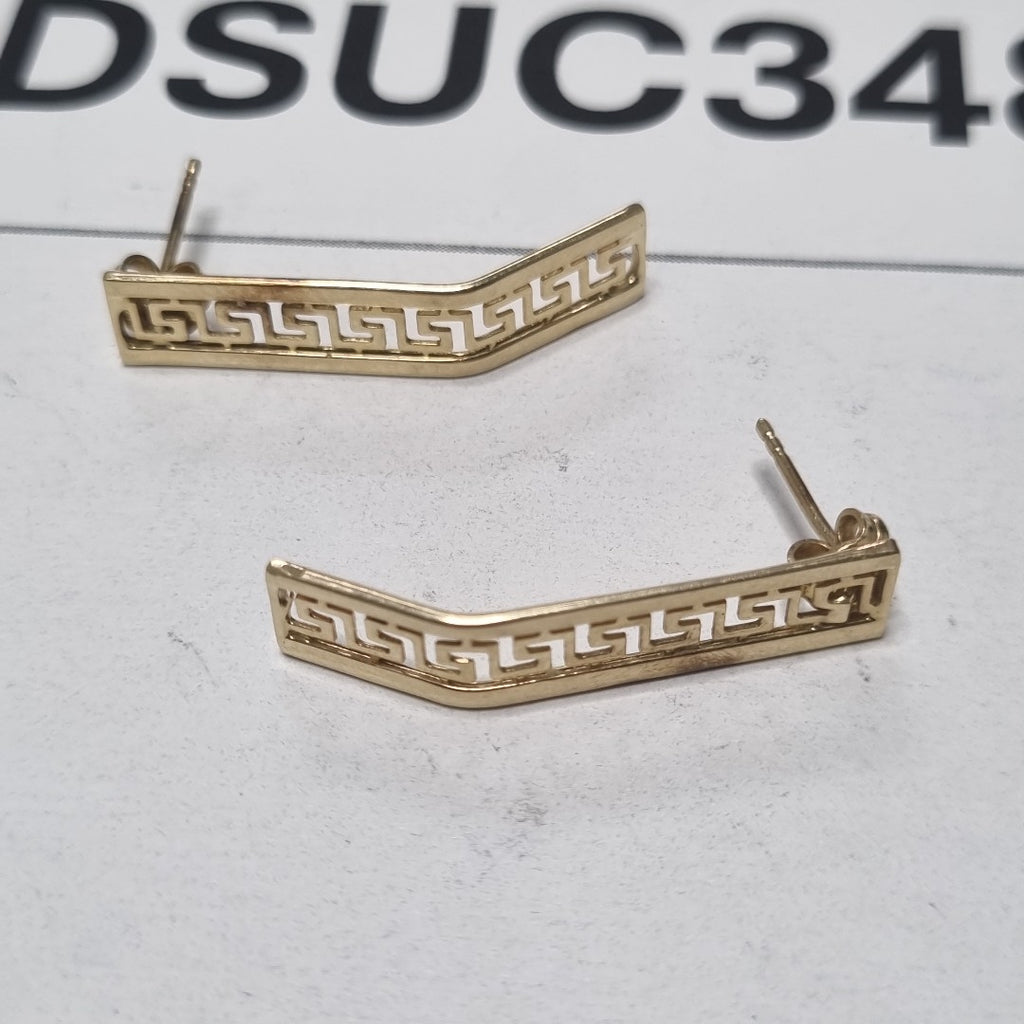 ARETES PAR ORO 14 K 2.9 GRMS (SEMINUEVO)