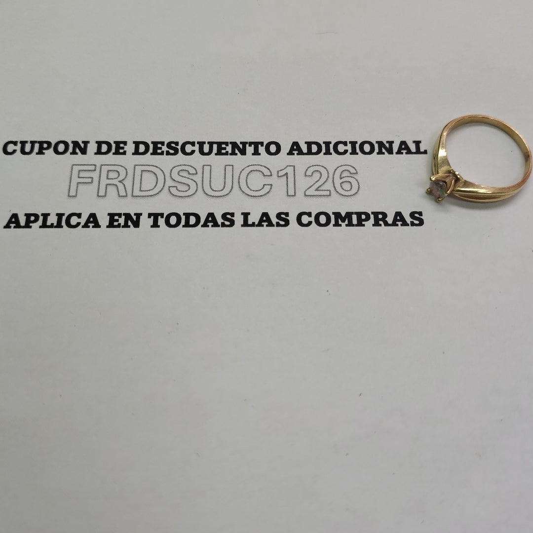 ANILLITO ORO 14 K 2.5 GRMS (SEMINUEVO)