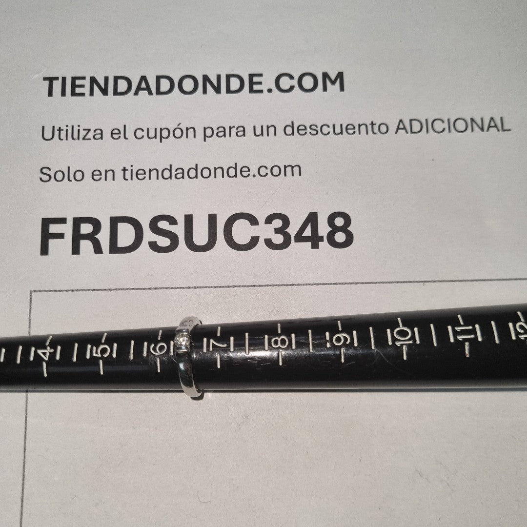 ANILLITO ORO BLANCO 14 K 2,90 GRMS (SEMINUEVO)
