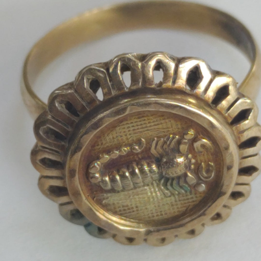 ANILLO ORO 8 K 2.6 GRMS (SEMINUEVO)
