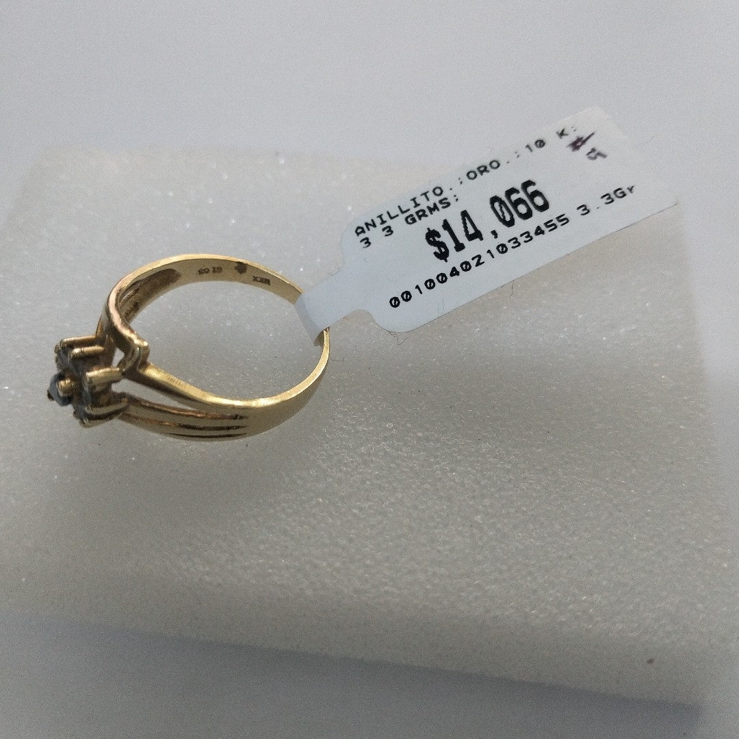 ANILLITO ORO 10 K 3.3 GRMS (SEMINUEVO)