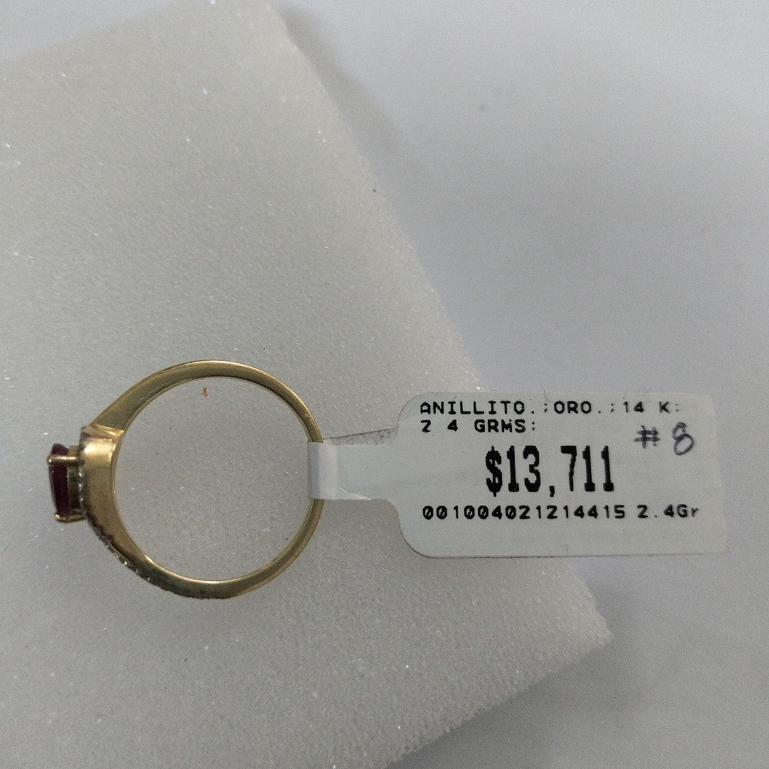 ANILLITO ORO 14 K 2.4 GRMS (SEMINUEVO)