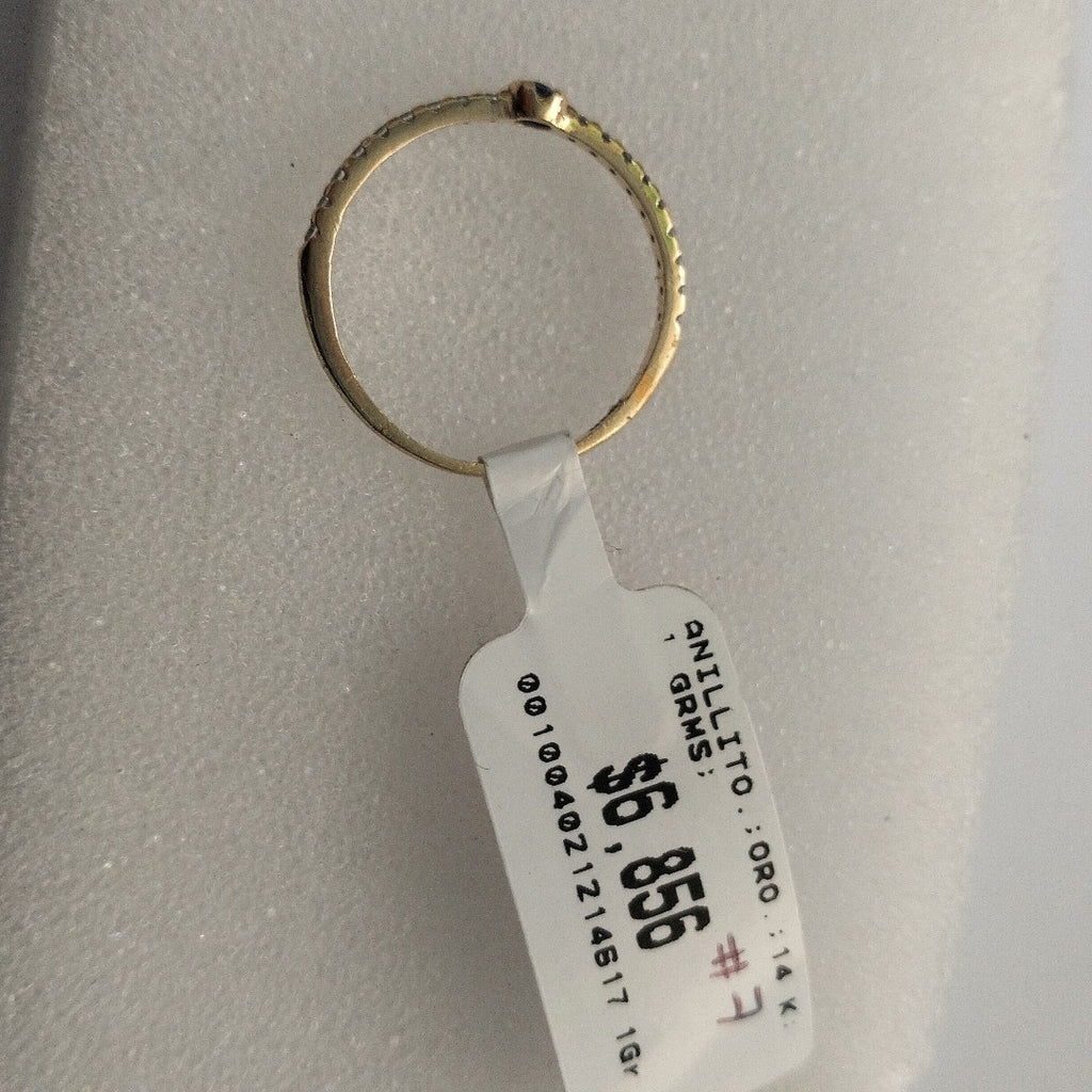 ANILLITO ORO 14 K 1 GRMS (SEMINUEVO)