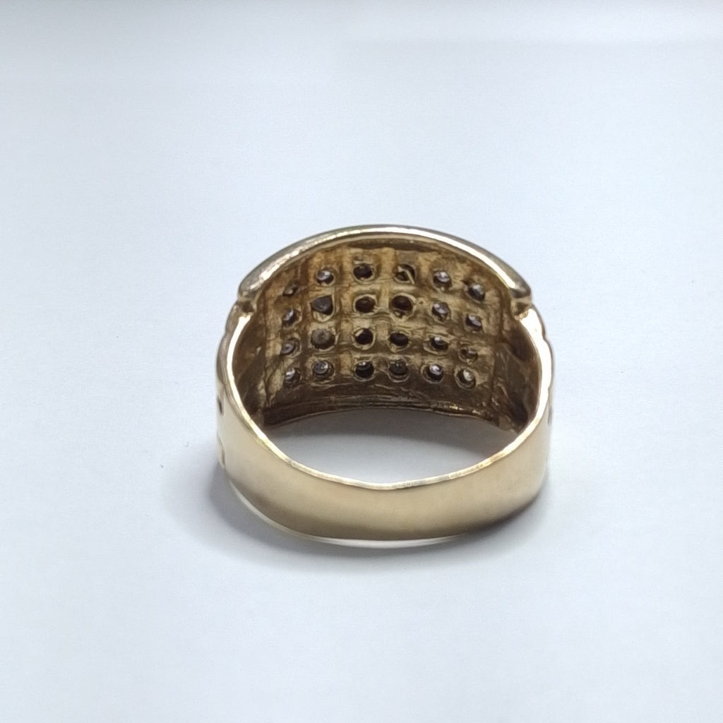 ANILLO ORO 10 K 8,20 GRMS (SEMINUEVO)