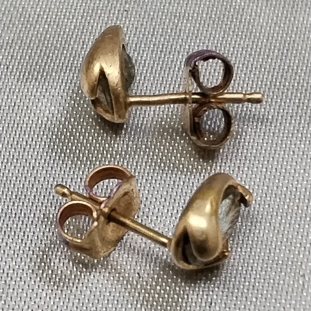 BROQUELES PAR ORO 14 K 1.1 GRMS (SEMINUEVO)