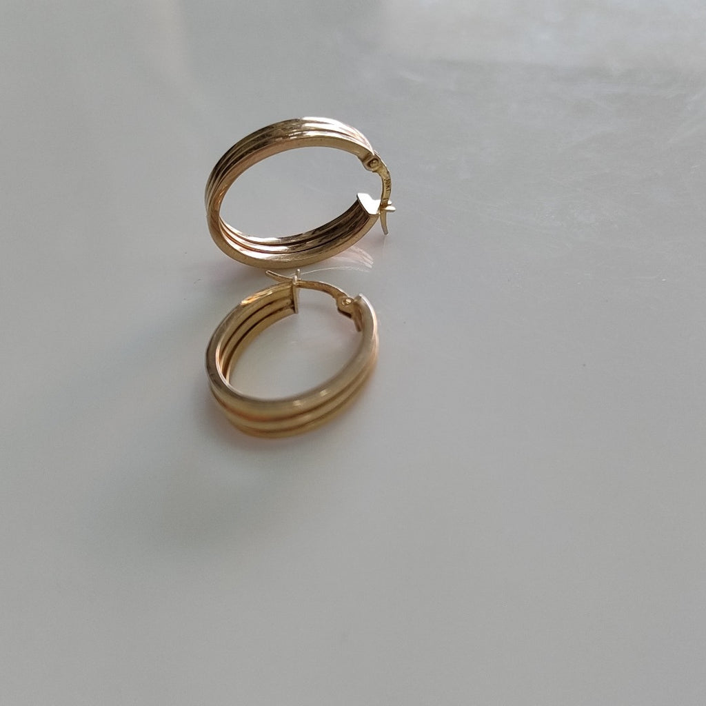 ARRACADAS PAR ORO 10 K 2,40 GRMS (SEMINUEVO)